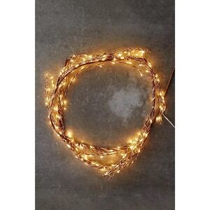 Anthropologie NEW Stargazer Twinkling Branch Lights 5ft Warm White LED New